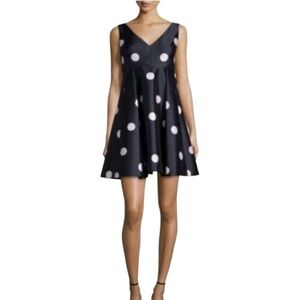 KATE SPADE➕Spotlight V-Neck Polka Dot Dress